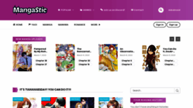 What Mangastic7.com website looked like in 2023 (1 year ago)
