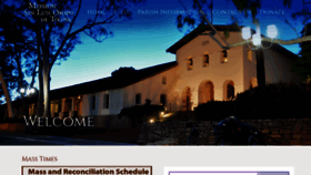 What Missionsanluisobispo.org website looked like in 2023 (2 years ago)