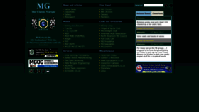 What Mg-cars.org.uk website looked like in 2023 (1 year ago)