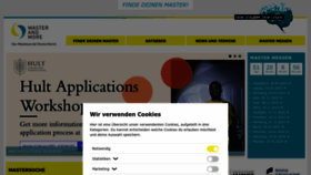 What Master-and-more.de website looked like in 2023 (1 year ago)