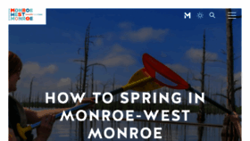 What Monroe-westmonroe.org website looked like in 2023 (1 year ago)