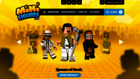 What Minifigures.com website looked like in 2023 (1 year ago)