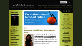 What Malahatreview.ca website looked like in 2023 (1 year ago)