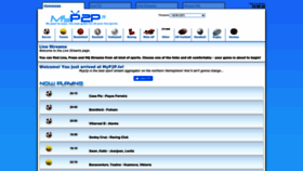 What Myp2p.tv website looked like in 2023 (1 year ago)