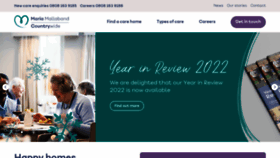 What Mmcgcarehomes.co.uk website looked like in 2023 (1 year ago)