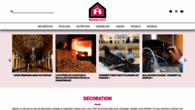 What Maison-acote.com website looked like in 2023 (1 year ago)