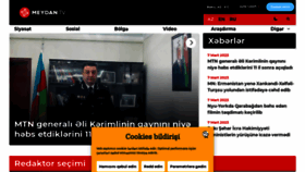 What Meydan.tv website looked like in 2023 (1 year ago)