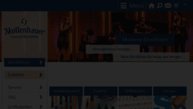 What Mollenhauer.com website looked like in 2023 (2 years ago)