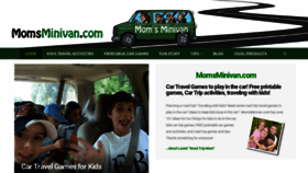 What Momsminivan.com website looked like in 2023 (2 years ago)
