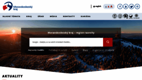 What Msk.cz website looked like in 2023 (1 year ago)