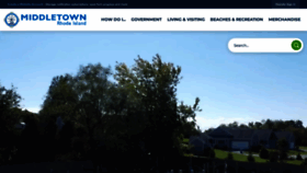 What Middletownri.com website looked like in 2023 (1 year ago)