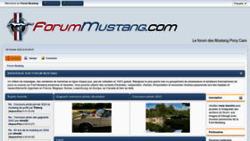 What Mustangv8.com website looked like in 2023 (1 year ago)