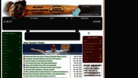 What Mister-baseball.com website looked like in 2023 (1 year ago)