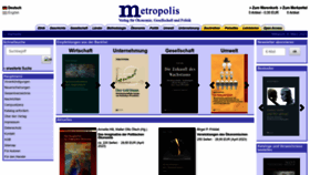 What Metropolis-verlag.de website looked like in 2023 (1 year ago)