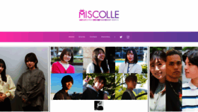 What Misscolle.com website looked like in 2023 (1 year ago)