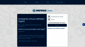 What Moodle.unifenas.br website looked like in 2023 (1 year ago)