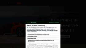 What Motor-klassik.de website looked like in 2023 (1 year ago)