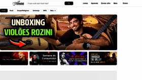 What Musicjungle.com.br website looked like in 2023 (1 year ago)