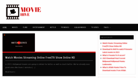 What Moviehive.net website looked like in 2023 (1 year ago)