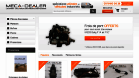 What Meca-dealer.com website looked like in 2023 (1 year ago)