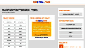 What Muadda.com website looked like in 2023 (1 year ago)