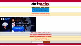 What Mp4moviez.com.ph website looked like in 2023 (1 year ago)