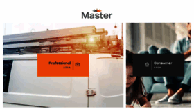 What Master.ca website looked like in 2023 (2 years ago)