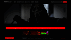 What Movies4us.co website looked like in 2023 (1 year ago)