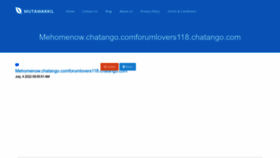 What Mehomenow-chatango-comforumlovers118-chatango-com.mutawakkil.com website looked like in 2023 (1 year ago)