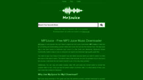 What Mp3juice.onl website looked like in 2023 (1 year ago)