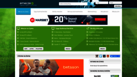 What Meczenazywo.pl website looked like in 2023 (1 year ago)