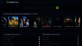 What Megastream.vin website looked like in 2023 (3 years ago)