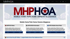 What Mhphoa.com website looked like in 2023 (1 year ago)