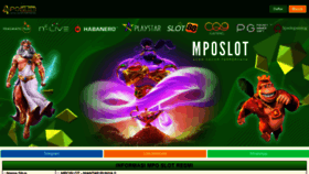 What Mposlot.pro website looked like in 2023 (1 year ago)