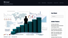 What Minizal.net website looked like in 2023 (2 years ago)