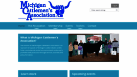 What Micattlemen.org website looked like in 2023 (1 year ago)