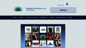 What Medspadistributors.biz website looked like in 2023 (2 years ago)