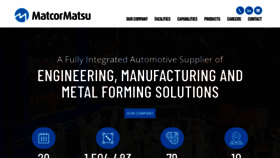 What Matcor-matsu.com website looked like in 2023 (1 year ago)