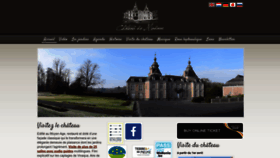 What Modave-castle.be website looked like in 2023 (1 year ago)