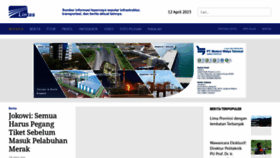 What Majalahlintas.com website looked like in 2023 (3 years ago)