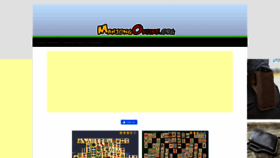 What Mahjongonline.org website looked like in 2023 (1 year ago)
