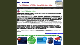 What Mp3-cutter.net website looked like in 2023 (1 year ago)
