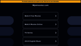 What Mp4moviez.com website looked like in 2023 (1 year ago)