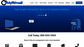 What Myrvmail.com website looked like in 2023 (1 year ago)