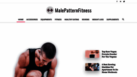 What Malepatternfitness.com website looked like in 2023 (1 year ago)