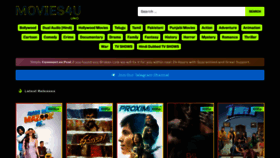 What Movies4u.uno website looked like in 2023 (1 year ago)
