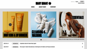 What Maryquant.co.uk website looked like in 2023 (1 year ago)