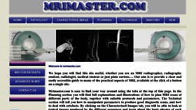 What Mrimaster.com website looked like in 2023 (1 year ago)
