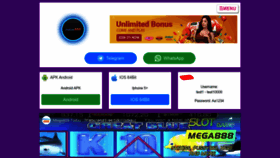 What Mega888malaysia.net website looked like in 2023 (This year)