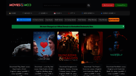 What Moviesmod.co.in website looked like in 2023 (This year)